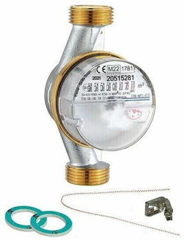 Wasser-Geräte ECO Wasserzähler ETW kalt Qn 2,5 m³/h 130 mm (25105)