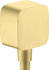 Axor ShowerSolutions Wandanschluss softsquare Brushed Brass (36731950)