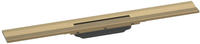 hansgrohe RainDrain Flex Fertigset Duschrinne 70 cm, k&uuml;rzbar zur Wandmontage,