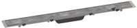 Hansgrohe - Raindrain Rock - Duschrinne 700, Befliesbar, Edelstahl 56030000