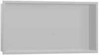 hansgrohe XtraStoris Original Wandnischen-Einbaubox mit Rahmen 60 x 10 x 30 cm,