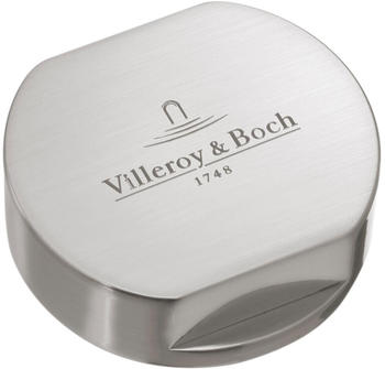 Villeroy & Boch Abdeckkappe für Einzeldrehgriff rund edelstahl gebürstet (940526L7)