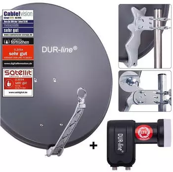 DUR-Line Dur-line Select 75/80cm + LNB Twin