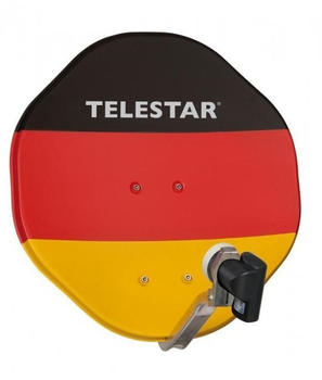 Telestar ALURAPID 45, Single schwarz-rot-gelb