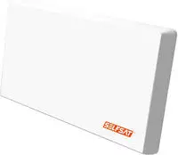 I DO IT Selfsat H22D+ Flachantenne mit austauschbaren Single LNB