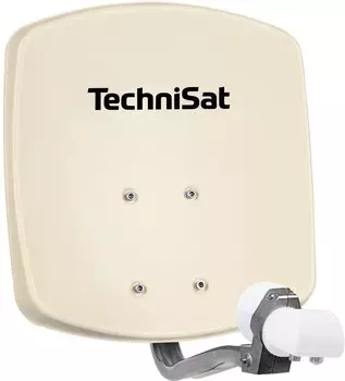 TechniSat DigiDish 33 Universal-TWIN-LNB (beige) TechniSat DigiDish 33 Universal-TWIN-LNB (beige)