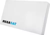Megasat Flachantenne D1 Profi-Line inkl.Halterung und Single-LNB