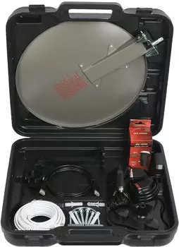 Sky Vision A0056 Camping-SAT-Anlage (40 cm, Single Universal)