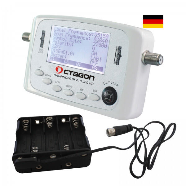 Octagon SF-418 LCD HD + Batterie Pack