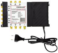 PremiumX PXMS 5/6 Multischalter mit Netzteil Multiswitch 1 SAT f&uuml;r 6 Teilnehmer