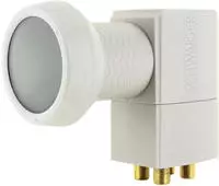 Schwaiger LNCH0004, Schwaiger LNCH0004 (Quad LNB, 40mm) (LNCH0004) Grau