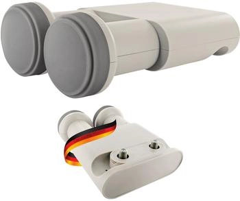 Schwaiger Monoblock 2 TN Wetterschutz ASTRA HD tauglich hellgrau