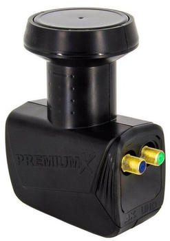 PremiumX SAT für 2 Teilnehmer Digital Empfangskopf LNC LMB DVB-S2 HD 4K
