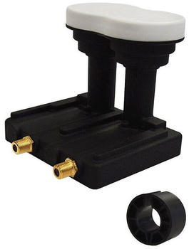 PremiumX Twin Monoblock lnb 3° hdtv 4k astra eutelsat für 2 Teilnehmer PXMB-3T