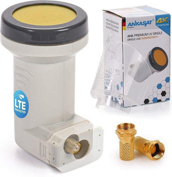 Ankaro ANKASAT - ANK Premium UV + Wetterschutz Kappe 1 Teilnehmer zum Direktanschluss Hitze und Kältebeständig -35° ~ +70° Ankaro ANKASAT - ANK Premium UV + Wetterschutz Kappe 1 Teilnehmer zum Direktanschluss Hitze und Kältebeständig -35° ~ +70°