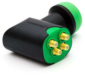 PremiumX Green Diamond GDQS Quad LNB 0,1dB Quattro Switch