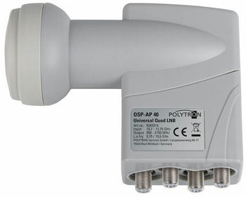 Polytron Quad Universal LNB Ultra-low Noise Profi Line OSP-AP 40