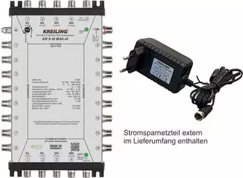 Kreiling Multischalter kaskadierbar 4+1 Ein., 16 Teil. KR 5-16 MSK-III (11392)