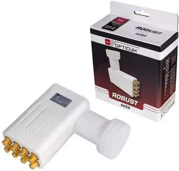 Red Opticum Robust Octo LNB 0,1dB Universal DVB-S2 4K (58776324)