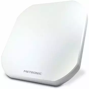 Metronic Flache Satellitenschüssel 2 Ausgänge integriertes Twin-LNB (498147)