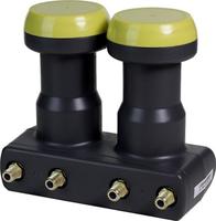 Humax lnb 248 gold, Humax IDdigital/ LNB 248, Monoblock 6&deg;, Quad, 0.1dB, 40mm