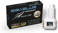 Gigablue Ultra Rocket Quad Multifeed LNB 40mm Feed 0.1dB Full HD