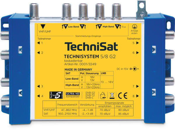 TechniSat TechniSystem 5/8 G2 DC-NT