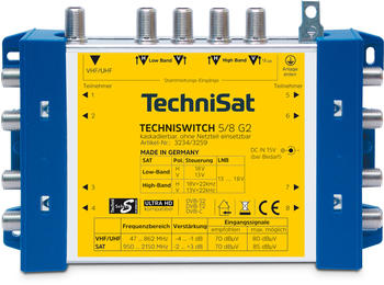 TechniSat TechniSwitch 5/8 G2 DC-NT