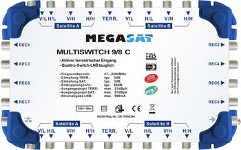 Megasat Multischalter 9/8C