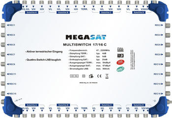 Megasat Multischalter 17/16c
