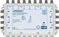 JULTEC JRM0908T 2 Satelliten Multischalter 9/8 f&uuml;r 8 Teilnehmer Receivergespeist