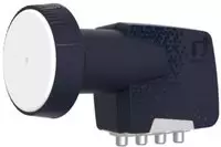 inverto 5447, inverto IDLB-QDL410-PREMU-OPN (Quad LNB, 40mm) (5447) Schwarz