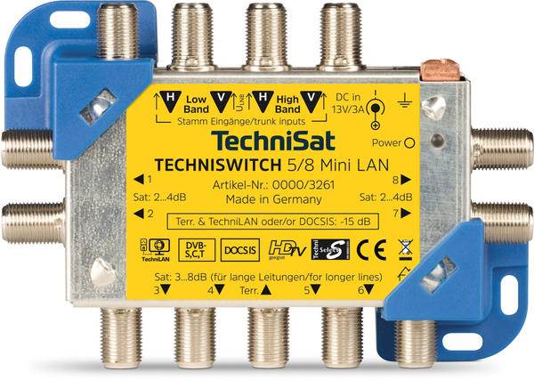 TechniSat TechniSwitch 5/8 mini LAN