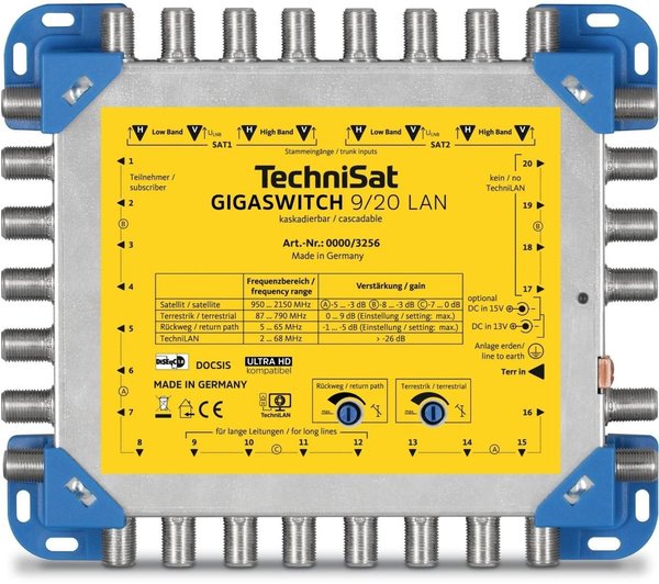 TechniSat GigaSwitch 9/20 LAN