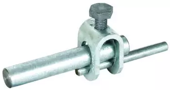 Dehn Stangenklemme verzinkt für Rd 8-10/Rd 16mm (380020)