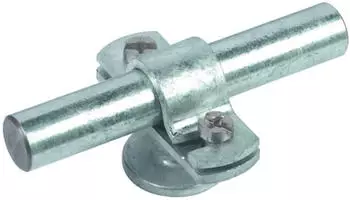 Dehn Stangenhalter mit Abdeckbund für Rd 16mm mit M8 (275116)
