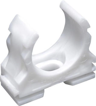 Fränkische Kunststoff-Klemmschelle clipfix-UV M20 weiß (22572020)