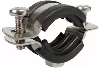 Fischer Rohrschelle FRS 3/4 Zoll A2 Edelstahl (560578)
