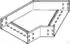 Niedax RBA 60.500 Bogen 45° 60x500mm bandverzinkt (RBA 60.500)