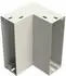 Niedax LUAC 60.100 W Außeneck 90° mit Deckel 60x100mm (LUAC 60.100 W)