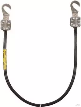 Dehn Erdungsleitung 16mm&sup2; 30m mit 2 Kabelschuhen offen M8/M10 (416300)