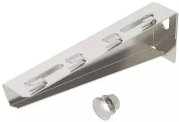 OBO Bettermann MWAG 12 21 A2 Wand- und Stielausleger f&uuml;r Gitterrinne (6424402)