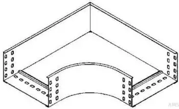 Niedax Bogen 90&deg; 110x152mm feuerverzinkt (RES 110.150 F)