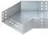 Niedax RBA 85.600 Bogen 45° 85x602mm bandverzinkt (RBA85.600)