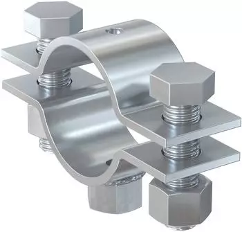 Fischer Festpunktschelle FFPC 63, Spannbereich 63mm, H&ouml;he 91,4mm (567727)