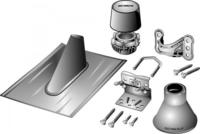KATHREIN ZTS 148 - Befestigungskit (Mastklemme, Mast-Fu&szlig;montage, sealing collar,