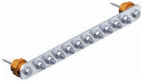 Obo Potentialausgleichsschiene 1802/10-va Niro Bigbar 10 Anschl&uuml;sse