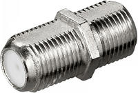 goobay 11372, goobay Verbinder / Adapter, F-Buchse - F-Buchse