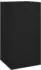 vidaXL Sattelschrank schwarz 53x53x105cm Stahl (339605)