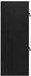 vidaXL Sattelschrank schwarz, Stahl, 53x53x140cm (339601)
